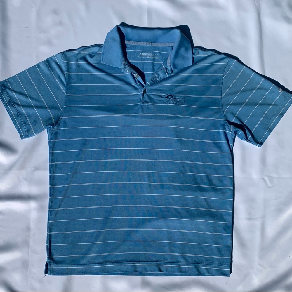 Blue Nike Golf Polo Shirt